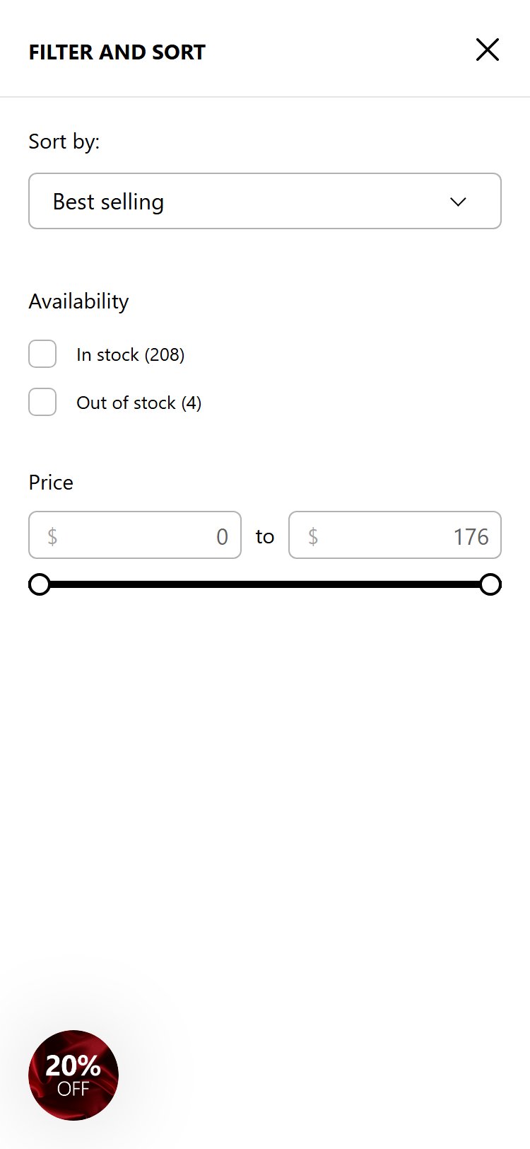 Sportsheets — Filter Panel (Bondage, 212 products)